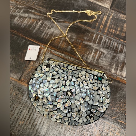 RAMLA THE PEARL MOSAIC  HANDBAG - Picture 11 of 12